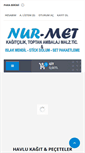 Mobile Screenshot of nur-met.com